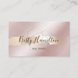 makelaardiste in onroerend goed visitekaartje