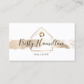 makelaardivisie onroerend goed makelaar qr code visitekaartje (Voorkant)