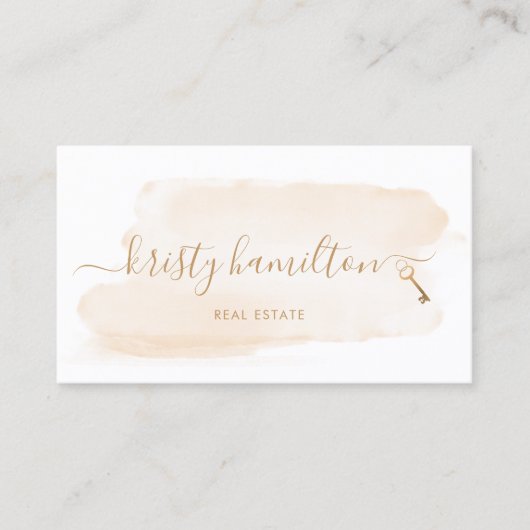 makelaardivisie onroerend goed visitekaartje (Voorkant)