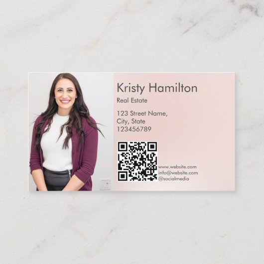 makelaardivisie visitekaartje (Achterkant)