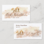 makelaardivisie visitekaartje (Voorkant / Achterkant)