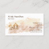 makelaardivisie visitekaartje (Achterkant)