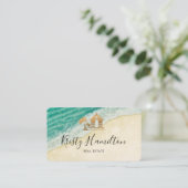 makelaardivisie visitekaartje (Staand voorkant)