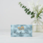 makelaardivisie visitekaartje (Staand voorkant)