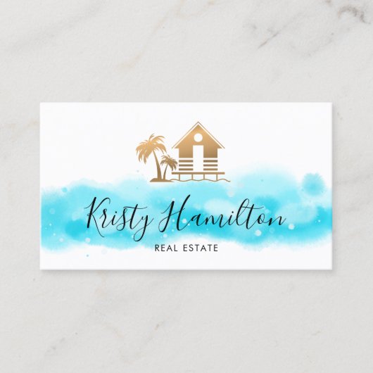 makelaardivisie visitekaartje (Voorkant)