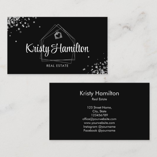 makelaardivisie visitekaartje (Voorkant / Achterkant)