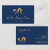 makelaardivisie visitekaartje (Voorkant / Achterkant)