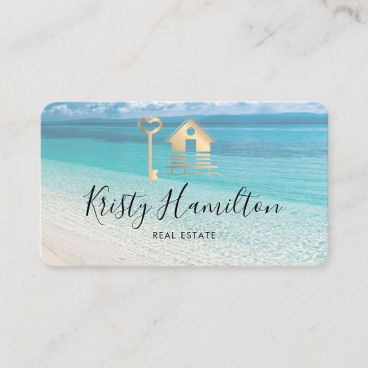 makelaardivisie visitekaartje (Voorkant)