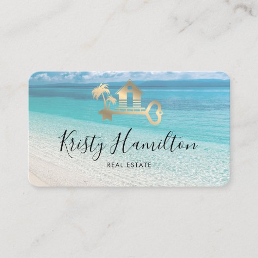 makelaardivisie visitekaartje (Voorkant)