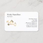 makelaardivisie visitekaartje (Achterkant)