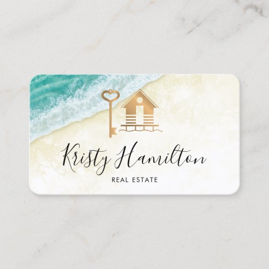 makelaardivisie visitekaartje (Voorkant)