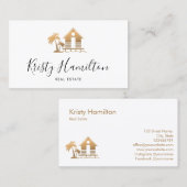 makelaardivisie visitekaartje (Voorkant / Achterkant)