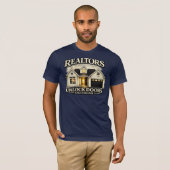 Makelaars ontsluiten deuren en dromen t-shirt (Voorkant volledig)