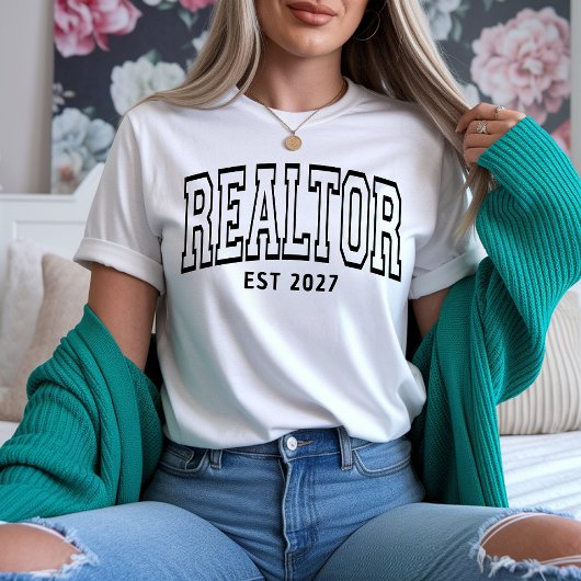 Makelaarshirt, op maat gemaakte sweatshirt voor va