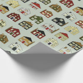 Makelaarshuizen Cadeaupapier (Hoek)