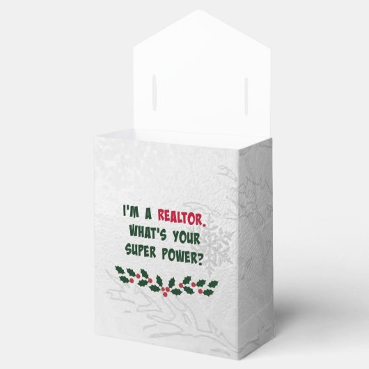 Makelaarshumor, Vakantiekleuren Bedankdoosjes (Geopend)