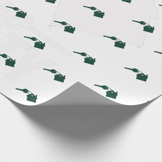 makelaarskantoor Logo tissue paper Cadeaupapier (Hoek)