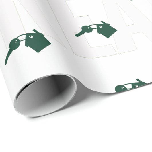 makelaarskantoor Logo tissue paper Cadeaupapier (Rol Hoek)