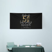 Maken 50 kijken goddelijk gezegend verjaardag spandoek (Beurs)