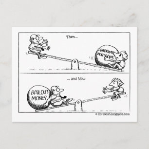 Maken banken leningen? briefkaart