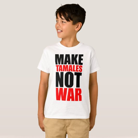 MAKEN TAMALES T-SHIRT (Voorkant volledig)