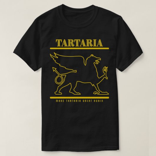 MAKEN TARTARIA NOGMAALS GROOT T-SHIRT (Design voorkant)