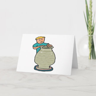 Maken van aardewerk kaart