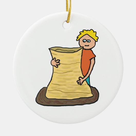 Maken van aardewerk keramisch ornament (Voorkant)