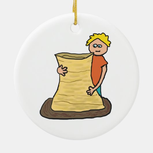 Maken van aardewerk keramisch ornament (Achterkant)