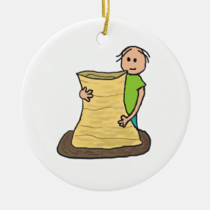 Maken van aardewerk keramisch ornament