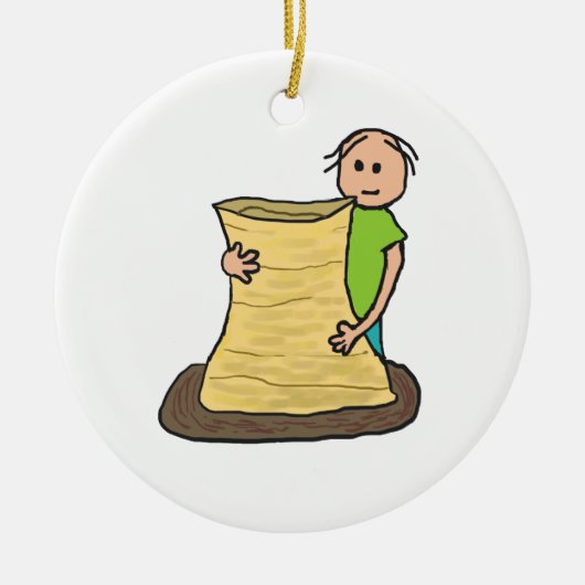 Maken van aardewerk keramisch ornament (Voorkant)