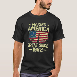  maken van de Amerikaanse vlag groot sinds de gebo T-shirt