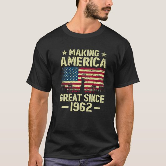  maken van de Amerikaanse vlag groot sinds de gebo T-shirt (Voorkant)