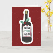 Maken van gedistilleerde dranken met heldere witte kaart (Gele Bloem)