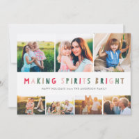 Maken van spirits Bright Collage Holiday 7 Fotokaa