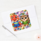 Maken Vierkante Sticker (Envelop)