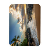 Makena Beach Cove Sunset Magneet (Verticaal)