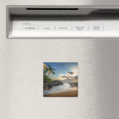 Makena Beach Cove Sunset Magneet (Insitu (Vaatwasser))