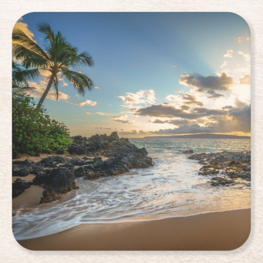 Makena Beach | Makena Cove Kartonnen Onderzetters (Voorkant)