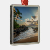 Makena Beach | Makena Cove Metalen Ornament (Rechts)