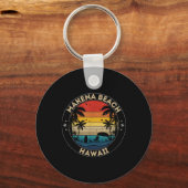 Makena Beach Souvenir - Hawaii Reminder Sleutelhanger (Voorkant)