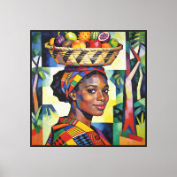 “Makena” - Geometrie van Schoonheid - Zwarte Gesch