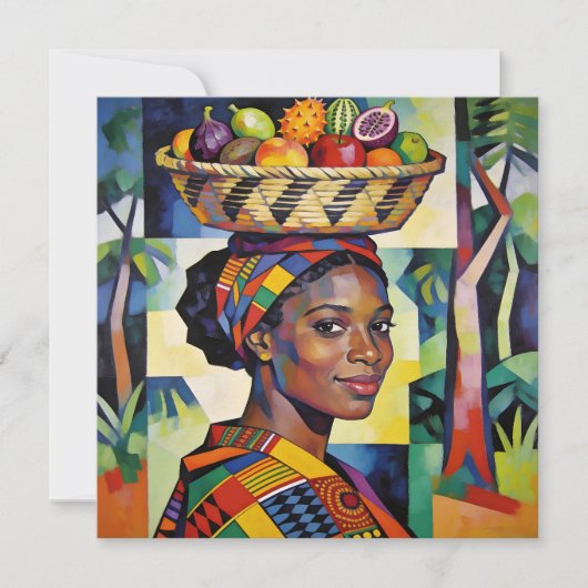 “Makena” - Geometrie van Schoonheid - Zwarte Gesch Save The Date (Voorkant)