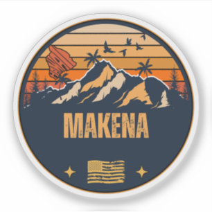 Makena, Hawaï Sticker