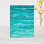 "Makend Golven" (geen grens) - Al Groet van de Kaart (Gele Bloem)