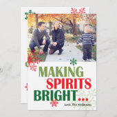 Makend tot Geesten de Heldere Kaart van de Foto (Voorkant / Achterkant)