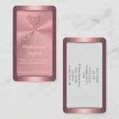 Makeover Stylist voor Vrouwen, Pink Phoenix Visitekaartje (Voorkant / Achterkant)