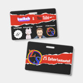 maker badge(ZS Entertainment) definitief Badge (Voor- en achterkant)