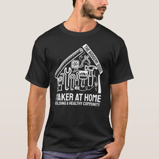 Maker bij Ontwerp 2 van het Huis T-shirt (Voorkant)