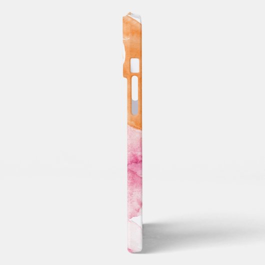 Maker Crafts Typography Print Waterverf iPhone Ca iPhone Hoesje (Linkerkant)